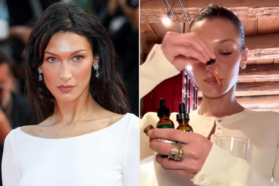 <p>Bella Hadid/Tiktok</p> Bella Hadid