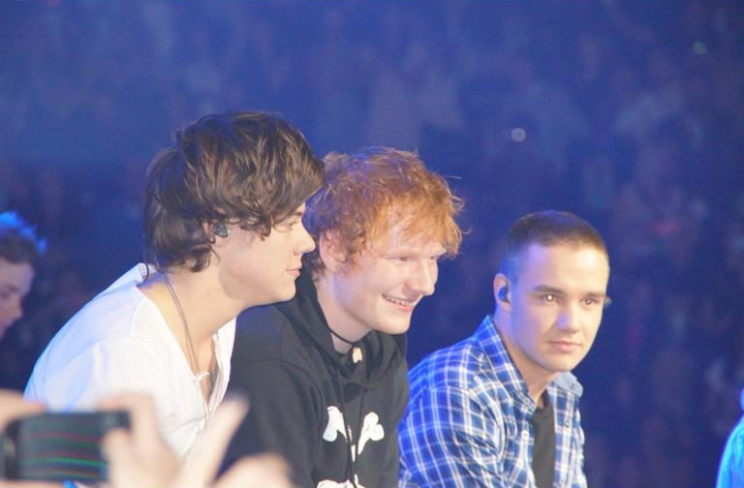 Ed is a long-time friend of One Direction.