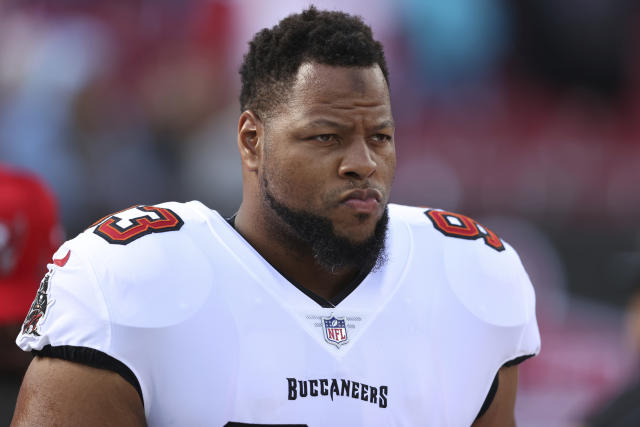 Ndamukong Suh complains about Matthew Stafford kicking him, draws taunting  penalty