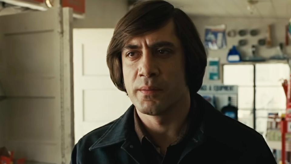 Javier Bardem in No Country For Old Men