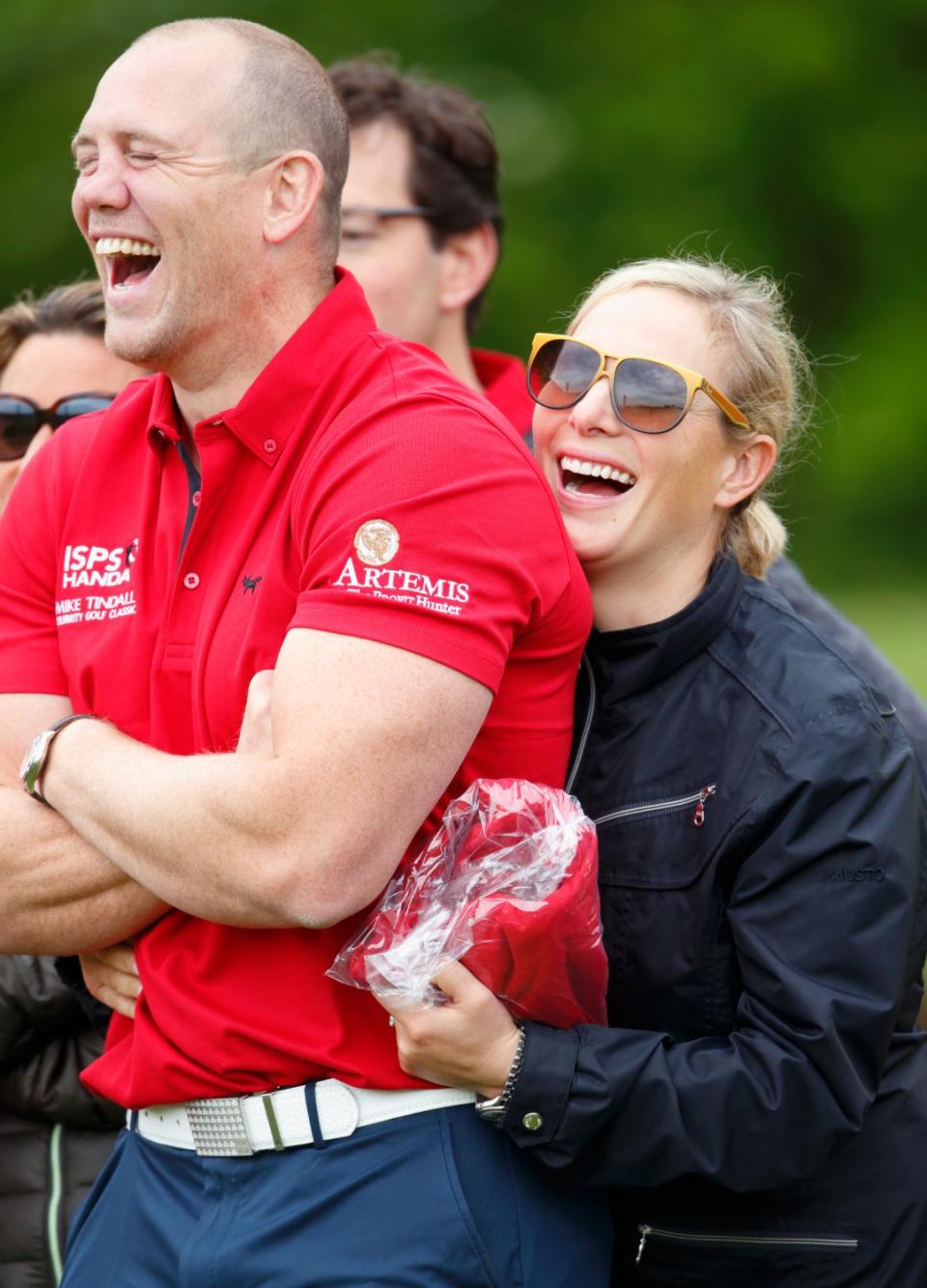 Mike and Zara Tindall