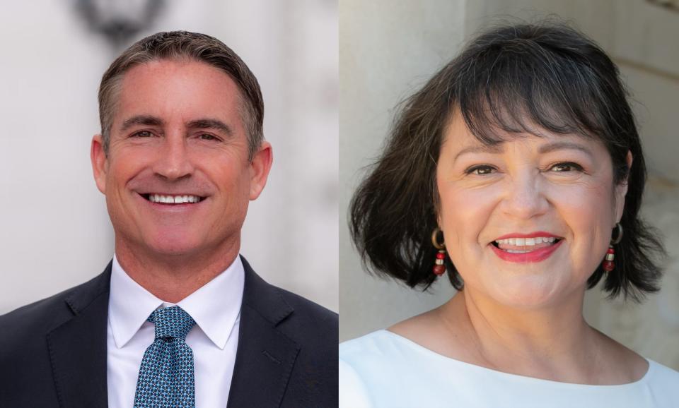 Jeff Gorell and Claudia Bill-de la Peña are candidates to replace Linda Parks for the Ventura County Board of Supervisors, District 2 seat in the upcoming general election.