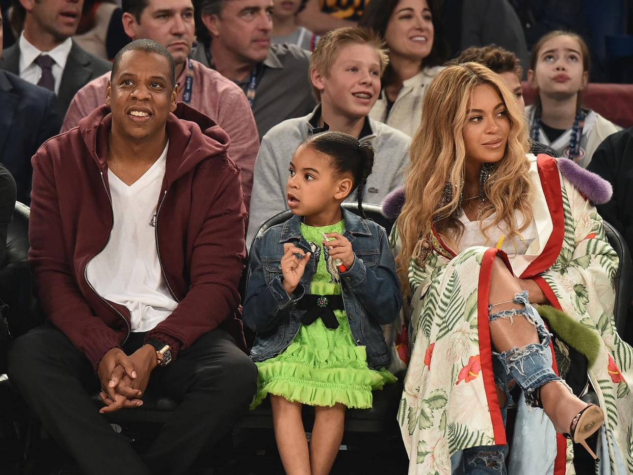 beyonce nba games