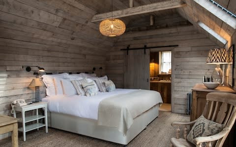 A cabin at the Soho Farmhouse