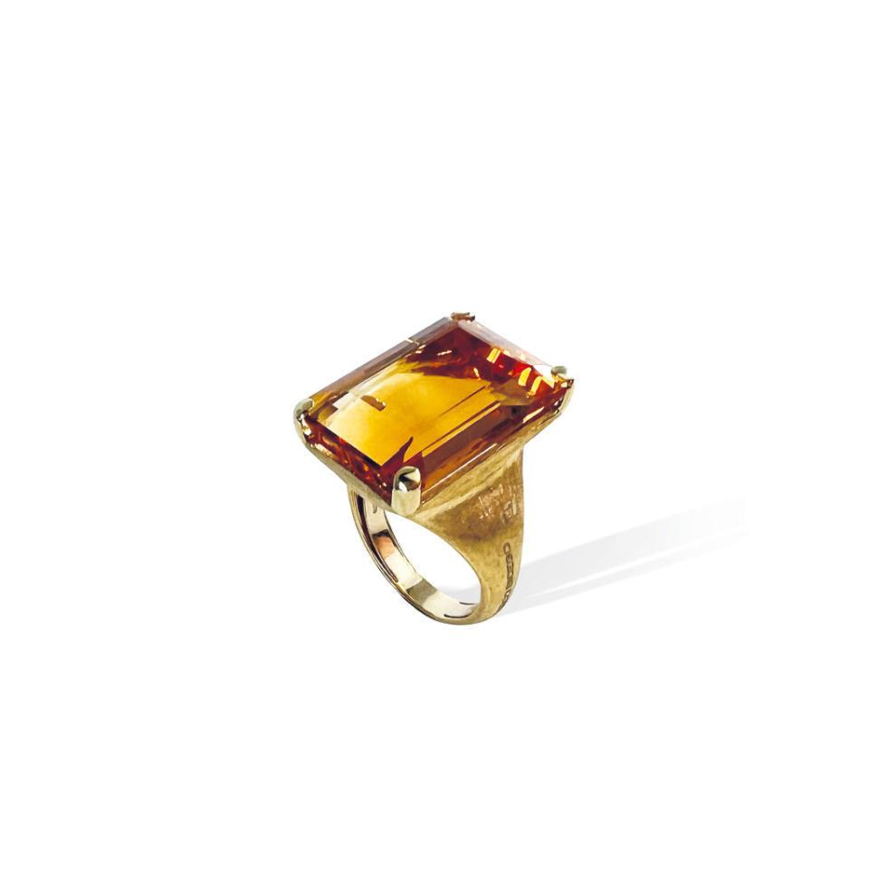 <p><a href="https://us.marcobicego.com/products/marco-bicego-unico-collection-18k-yellow-gold-citrine-ring" rel="nofollow noopener" target="_blank" data-ylk="slk:Shop Now;elm:context_link;itc:0;sec:content-canvas" class="link ">Shop Now</a></p><p>Marco Bicego® Unico Collection Ring</p><p>marcobicego.com</p><p>$6530.00</p>