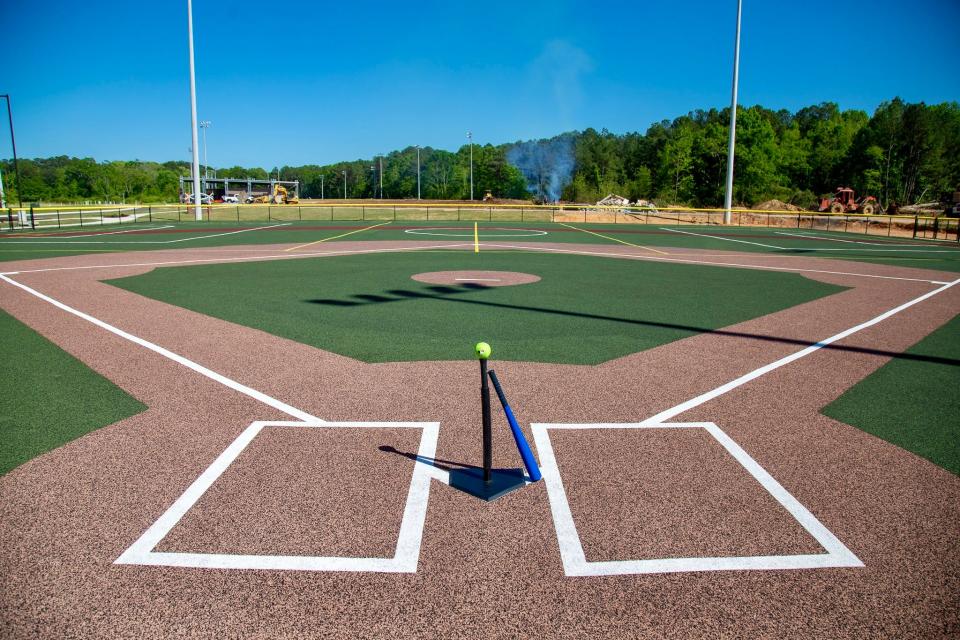 Champions Field at the Gadsden Sports Complex behind Gadsden State Community College’s Wallace Drive Campus offers special needs children a chance to play and compete.