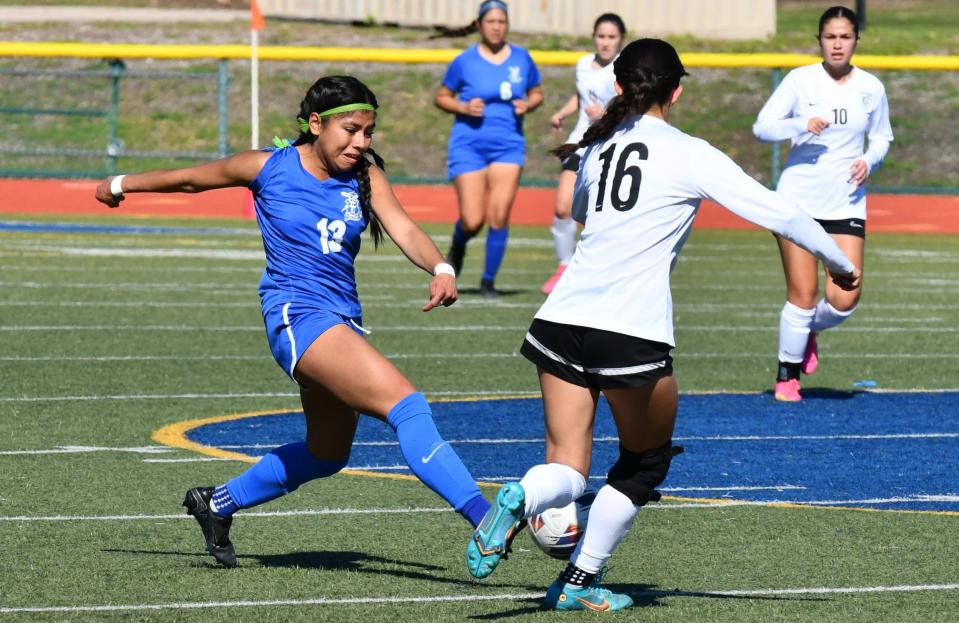 Marlene Gonzalez (left) secured Offensive MVP honors for the Citrus Coast League.