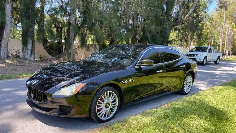 Photo: <a class="link " href="https://tampa.craigslist.org/pnl/cto/d/largo-2014-maserati-quattroporte-q4/7737925569.html" rel="nofollow noopener" target="_blank" data-ylk="slk:Craigslist;elm:context_link;itc:0;sec:content-canvas">Craigslist</a>