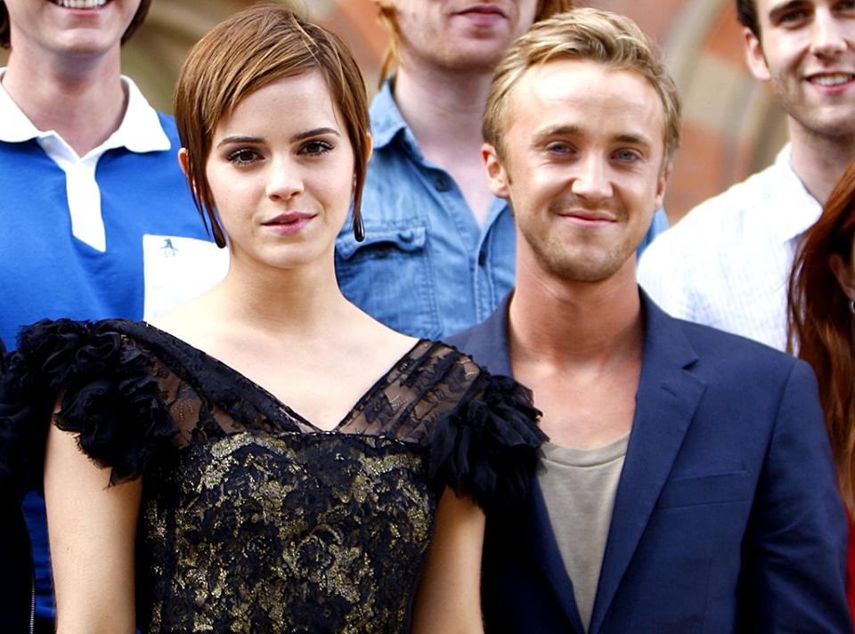 Emma Watson and Tom Felton