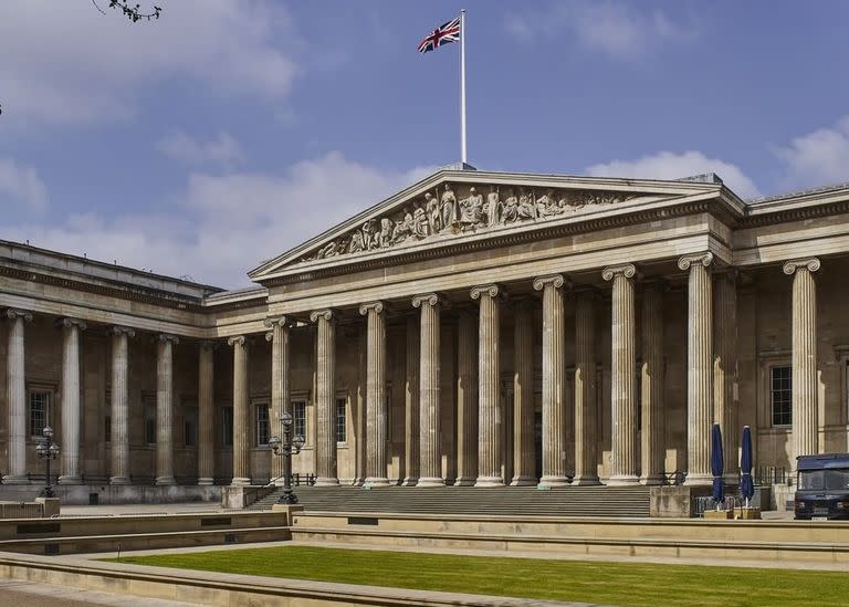 El Museo Británico, ubicado en Londres, fue creado en 1753 y abrió sus puertas al público en 1759