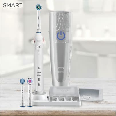 This Oral-B toothbrush has a smart pressure sensor to assist you whilst brushing – oh, and it's also down by 59% today.