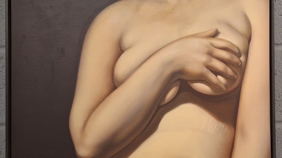 Anna Weyant, "Chest," 2020 - Courtesy private collection, Europe