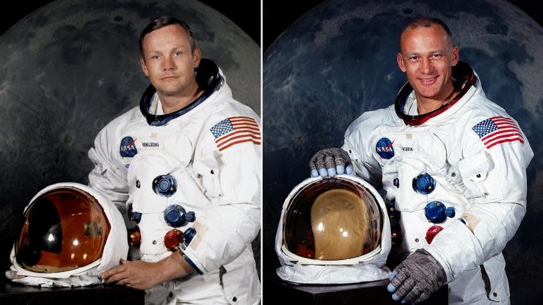 Armstrong and Aldrin