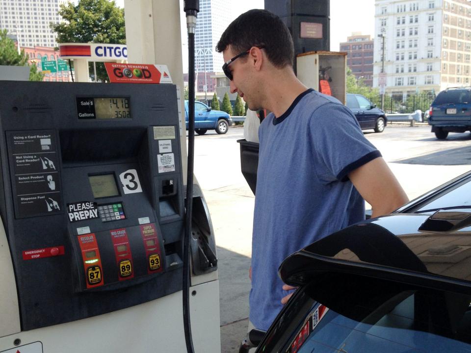 A gas station in Milwaukee, Wisc. in 2012.