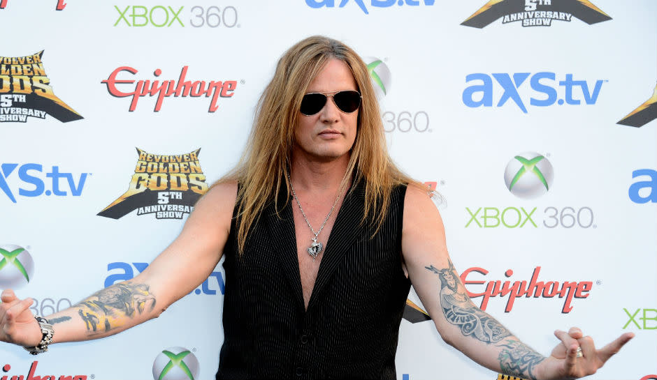 Sebastian Bach says Christina Applegate ditched Brad Pitt for him