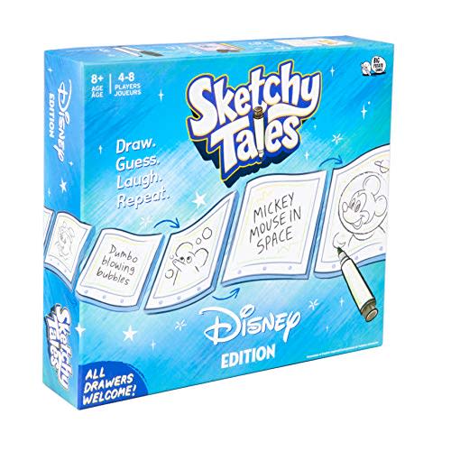 Disney Sketchy Tales Board Game | Magical Drawing Disney Game for Kids (Amazon / Amazon)