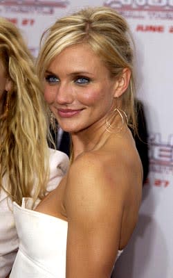 Cameron Diaz at the LA premiere of Columbia's Charlie's Angels: Full Throttle