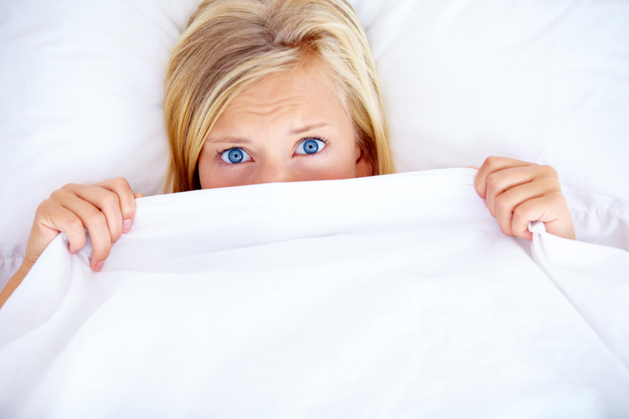 This woman wasn’t happy to share her sheets with her hubby’s friend Photo: Getty Images