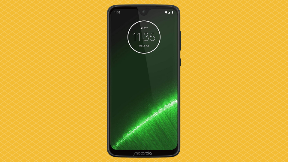 Here's one call you don't want to block: Get 52 percent on the Motorola Moto G7 Plus.  (Photo: Amazon)