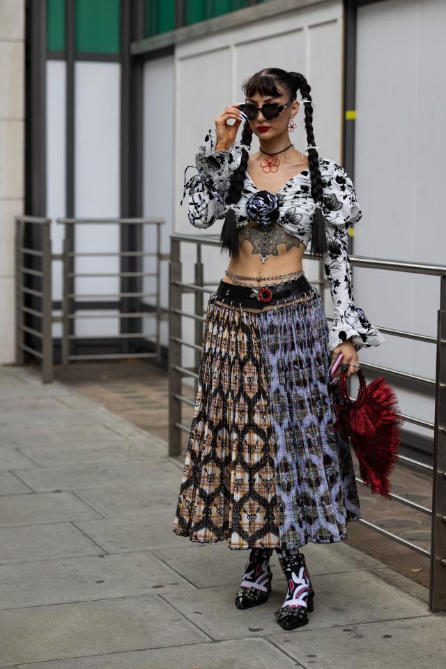 Football, jellyfish and silver sparkles: The SS24 street style trends from  London