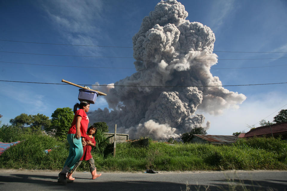 Indonesia Volcano