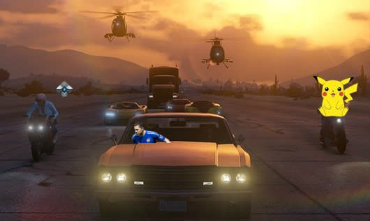 Grand Theft Auto drives off with top UK spot for third week