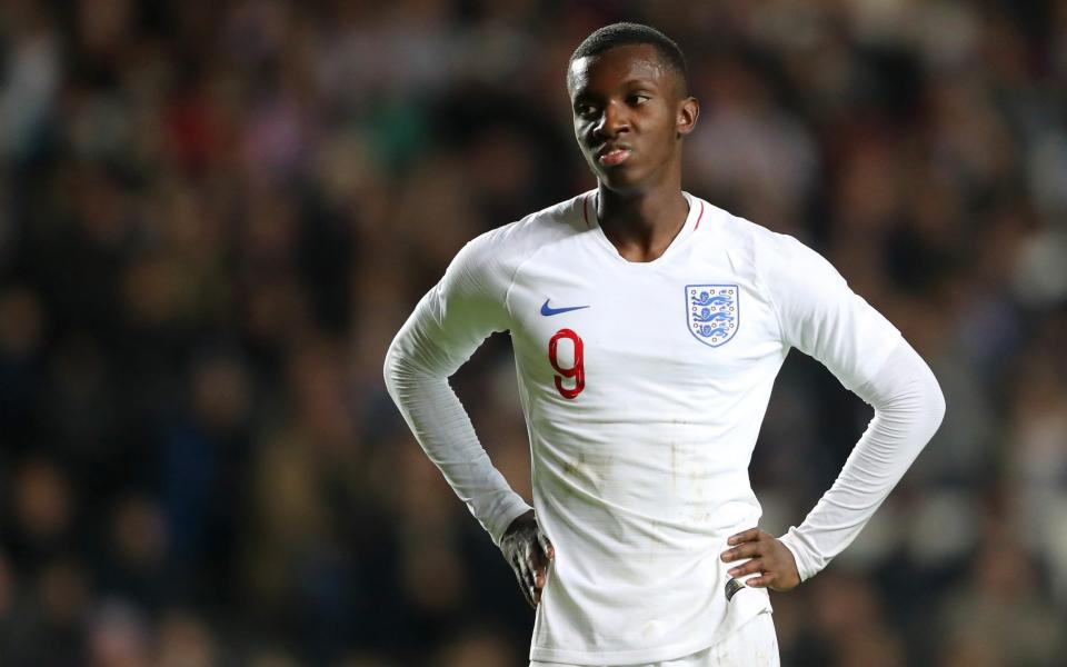 Eddie Nketiah has not started a Championship game for Leeds all season - Getty Images Europe