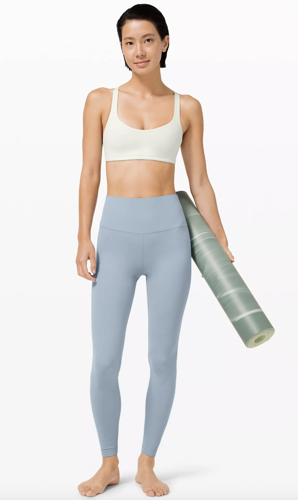 Align leggings in Chambray, $98. 