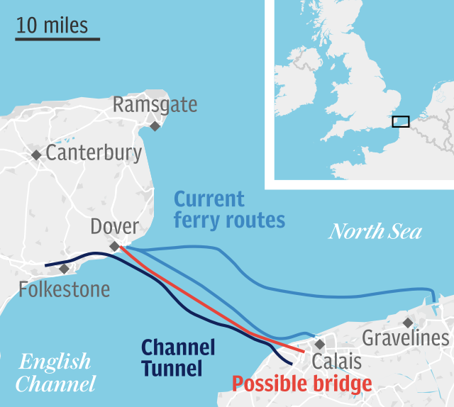 Channel bridge - locator map