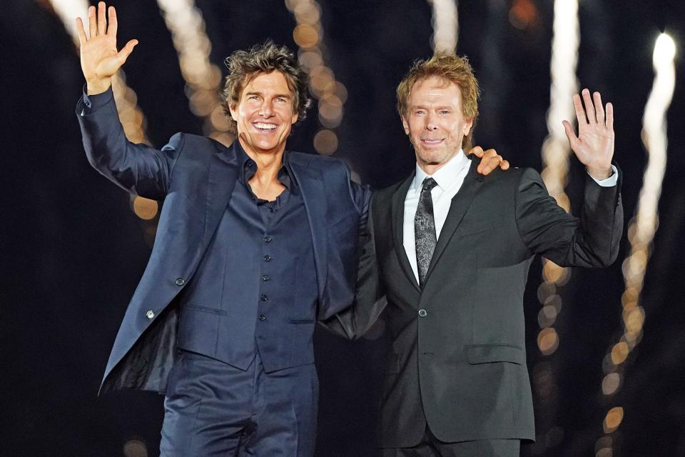 Tom Cruise and Jerry Bruckheimer