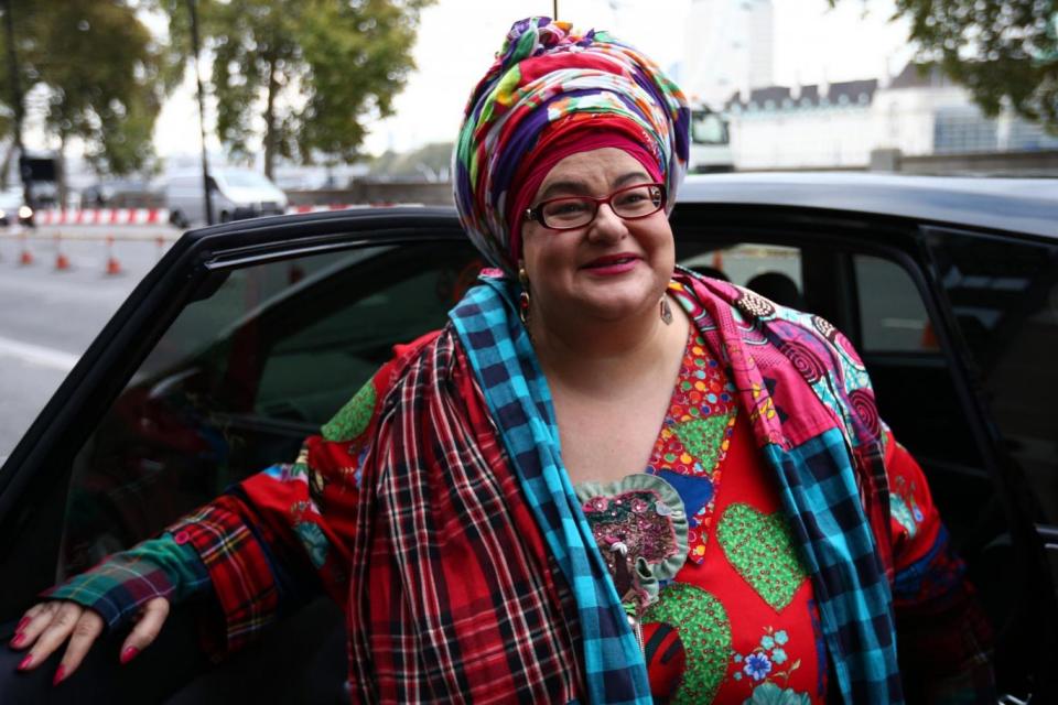 Tears over Alan Yentob: Camila Batmanghelidjh(Photo by Carl Court/Getty Images) (Getty Images)