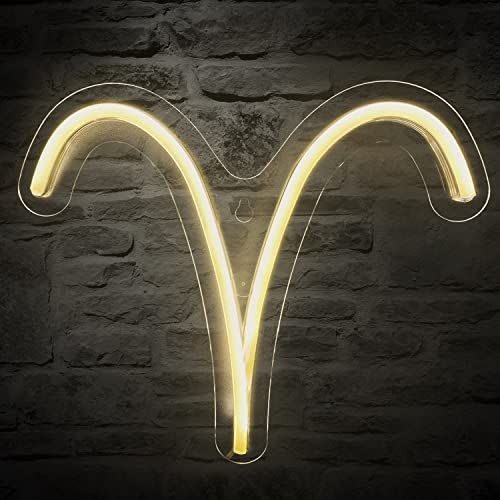 22) Aries Neon Sign