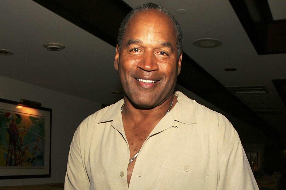 <p>Ralph Notaro/Getty</p> O.J. Simpson