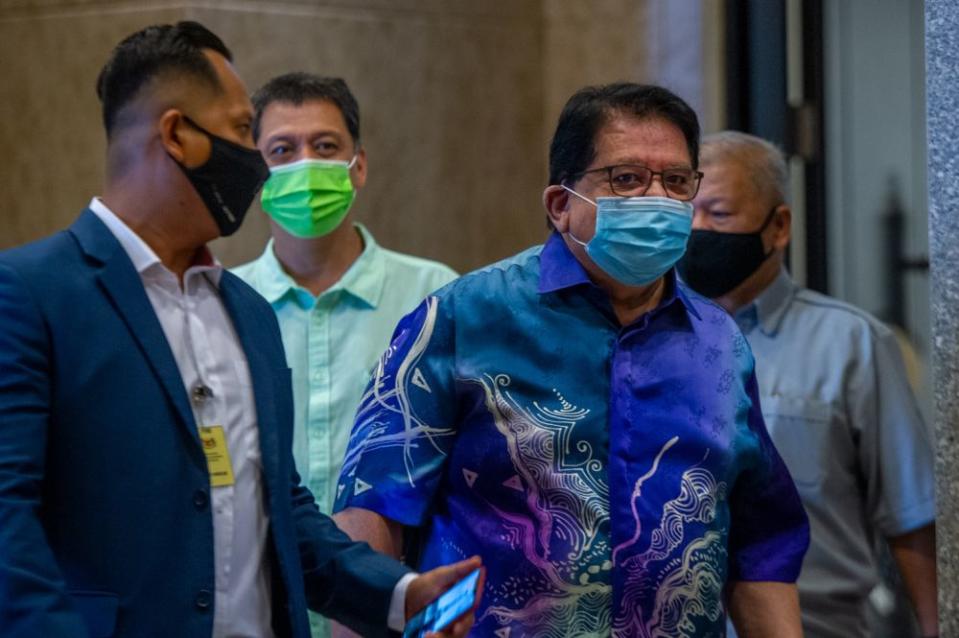 In a lengthy Facebook post, Datuk Seri Tengku Adnan Tengku Mansor said he felt vindicated after the Court of Appeal overturned his conviction and acquitted him on July 16 but pointed out that many, especially Tun Dr Mahathir Mohamad, were unsatisfied with the court’s verdict. — Picture by Shafwan Zaidon