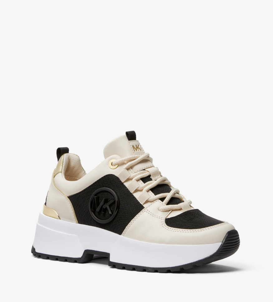 Cosmo Faux Leather Trainer (photo via Michael Kors)