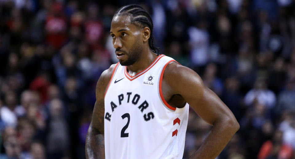 Kawhi Leonard (Toronto Raptors) MVP du mois d’octobre