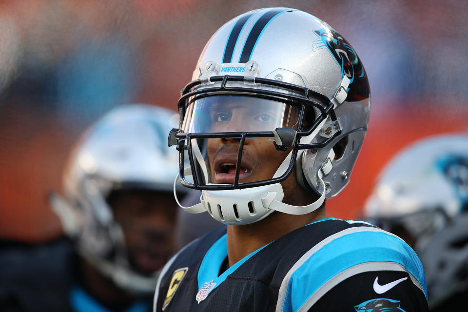 Cam Newton and the Panthers are in the midst of an all-time NFL collapse.