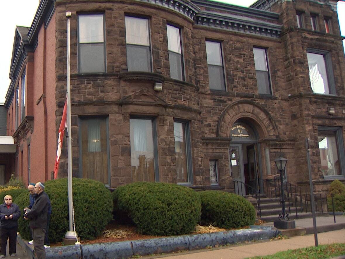 The Shaarei Zedek Synagogue in Saint John. The city has had a sustained Jewish community since at least confederation. (Brian Chisholm/CBC - image credit)