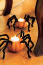 <p>Scoop the contents out of your mini pumpkins to add tealights inside. Use pipe cleaners as bug legs before sprinkling the spider-like creations around the house.</p><p><a class="link " href="https://www.amazon.com/dp/B093W5R4DW?tag=syn-yahoo-20&ascsubtag=%5Bartid%7C10055.g.40472745%5Bsrc%7Cyahoo-us" rel="nofollow noopener" target="_blank" data-ylk="slk:SHOP PIPE CLEANERS">SHOP PIPE CLEANERS</a><br></p>