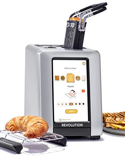 6) Toaster with Panini Press & Warming Rack