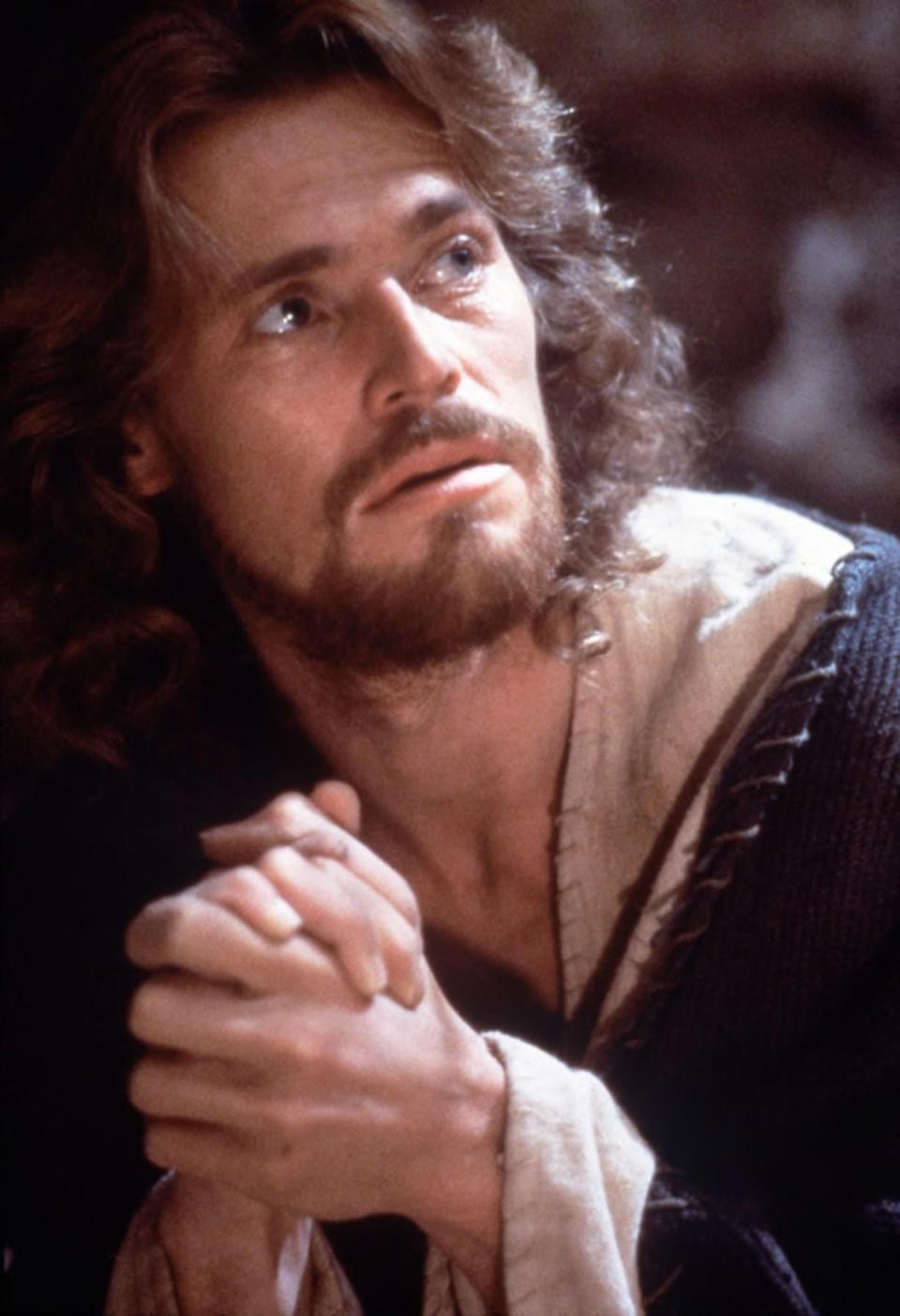 Willem Dafoe as Jesus in "The Last Temptation of Christ"