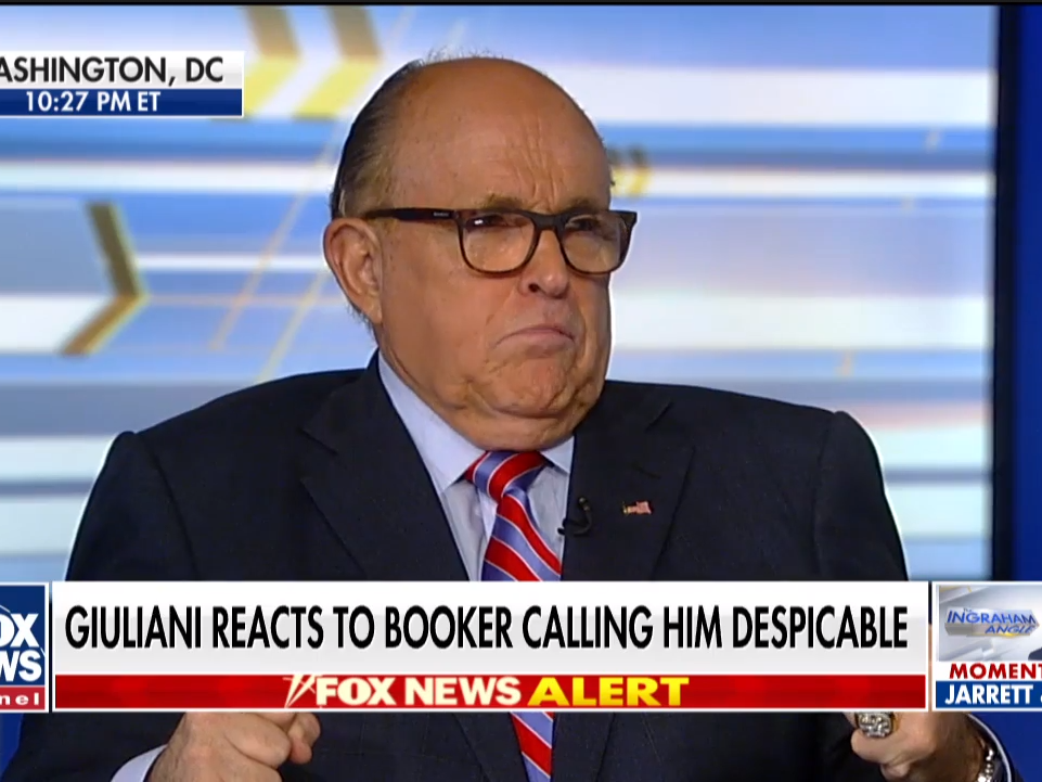 Rudy Giuliani has become a mainstay of Fox News despite becoming embroiled in the impeachment scandal facing Mr Trump