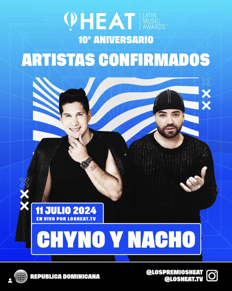 “Andas en mi cabeza”, “Niña Bonita”, “Me Voy Enamorando”, entre otros, son algunos de los hits que vibrarán este 11 de julio en Punta Cana, República Dominicana donde grandes figuras del entretenimiento y los artistas que han marcado tendencia, engalanarán una edición para no olvidar.