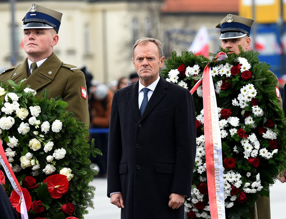 Nationalists marched in Warsaw as Poles celebrate Independence Day