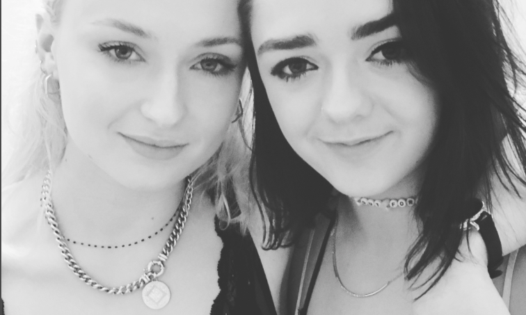 Maisie Williams’ IG reaction to Sophie Turner’s engagement is why these two are #BFFGoals