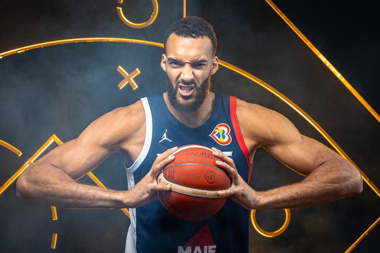 Rudy Gobert, figura en la NBA, quiere guiar a Francia a la cima del mundo