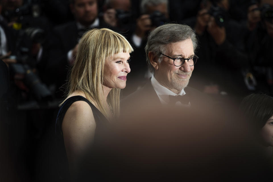 Kate Capshaw and Steven Spielberg