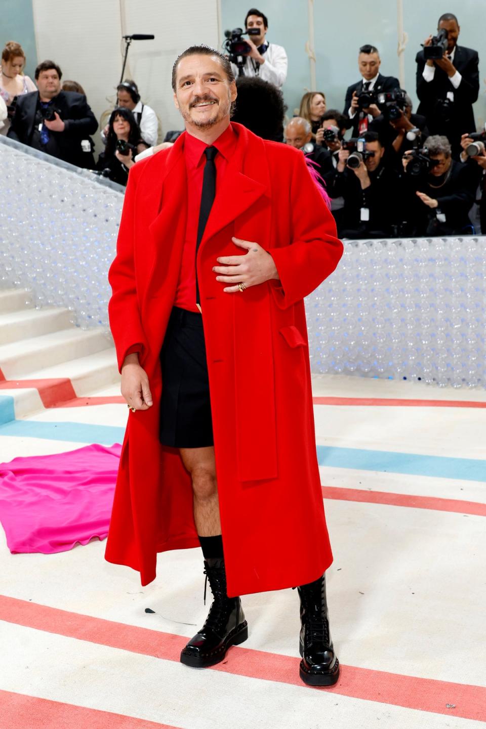 Pedro Pascal in Valentino at The Met Gala, May 2023 (Getty Images)