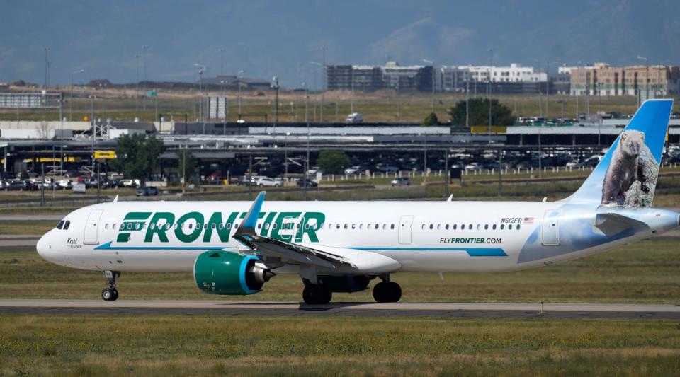 Frontier Airline CEO Barry Biffle said that those abusing airport services designed to help disabled people should face similar penalties to those parking in handicap spots (Copyright 2023 The Associated Press. All rights reserved.)