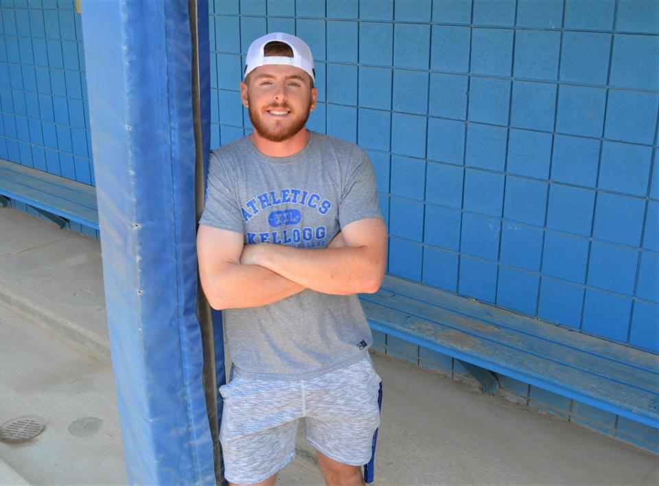 Marshall High alum Cooper Middleton is playing this summer for the Battle Creek Battle Jacks, after two seasons with Kellogg Community College.